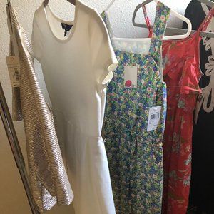 Lot of Girls New or Slightly used tops/dresses 10